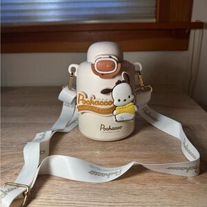 Pochacco Cream Crossbody Bag